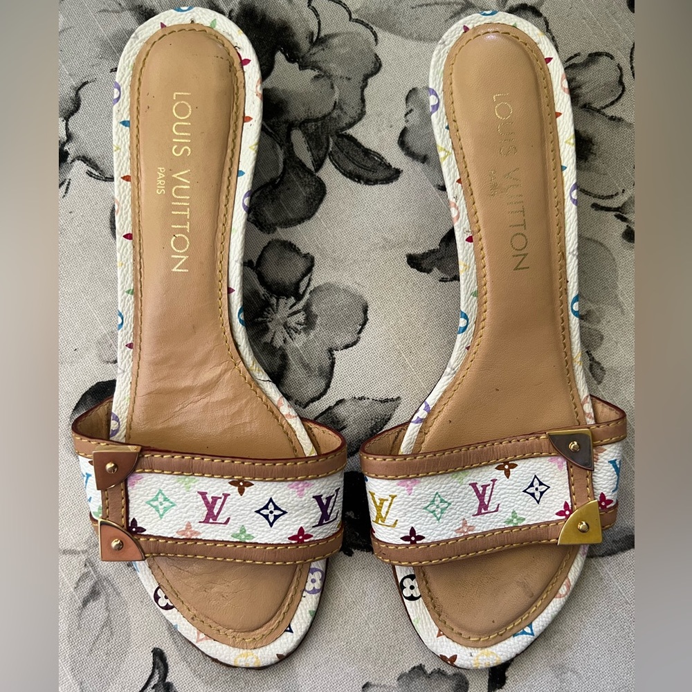 Louis Vuitton Monogram Multicolor Sandals